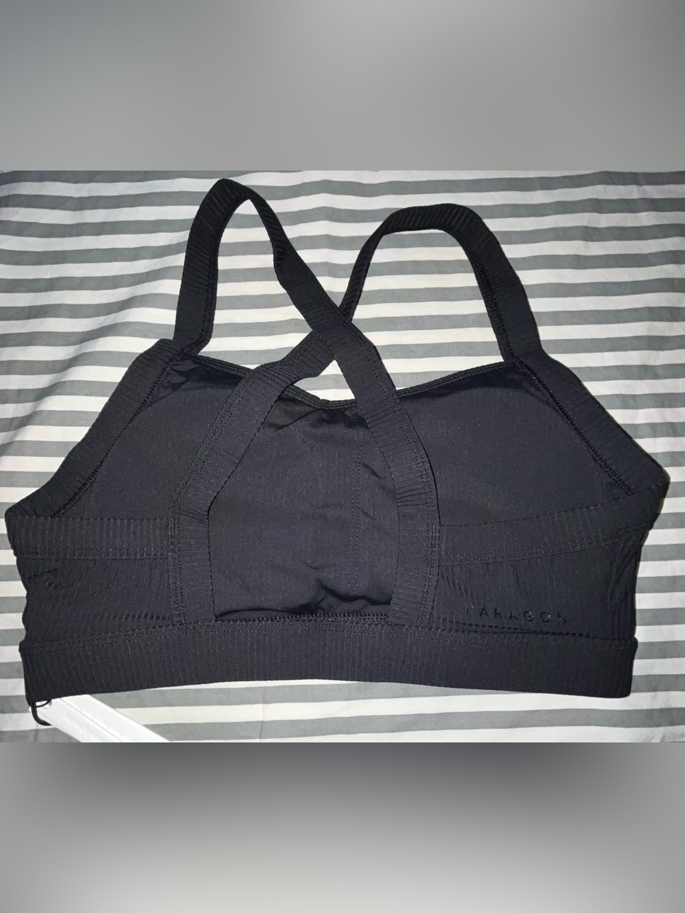 Paragon Fitwear CloudRib Defy Bra in Black Size M - Picture 2 of 4